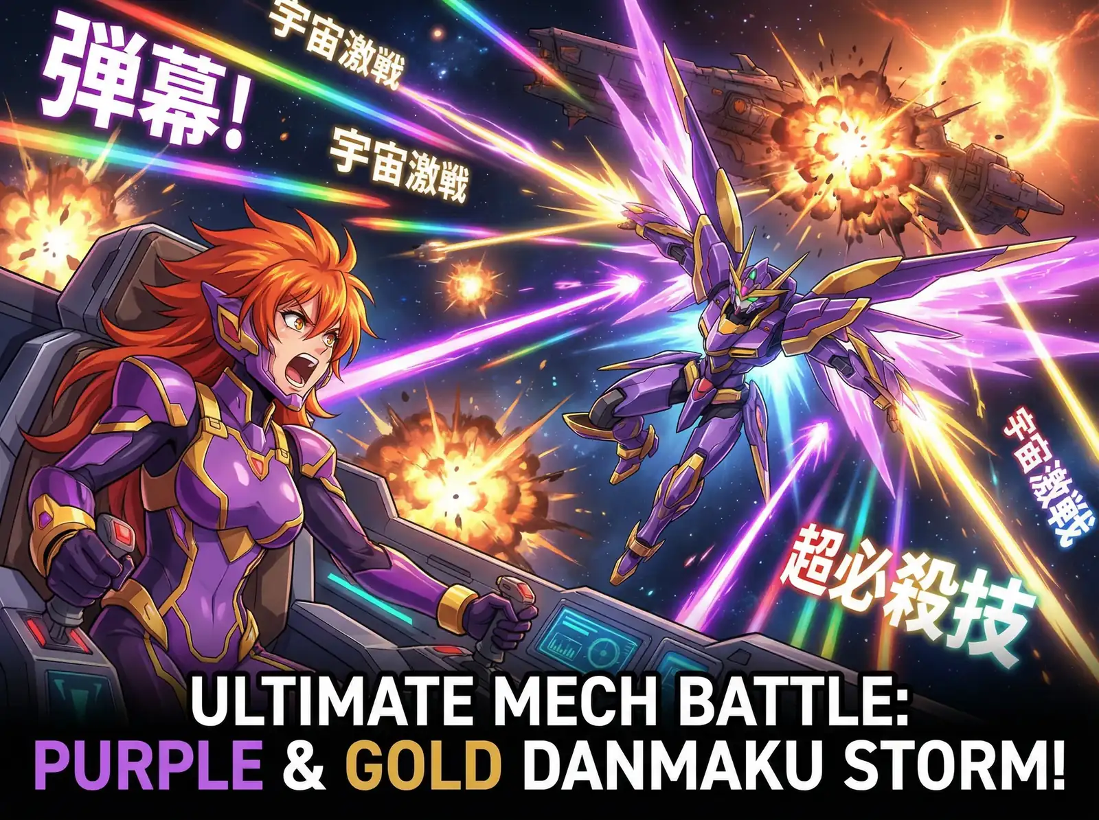 九色弹幕挑战 - 多彩弹幕绘制星空